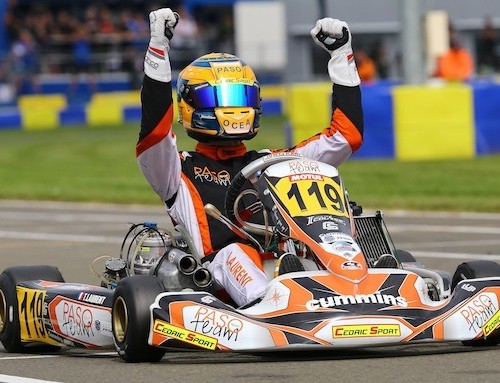 Thomas LAURENT, Champion du monde de Karting KZ2 2015